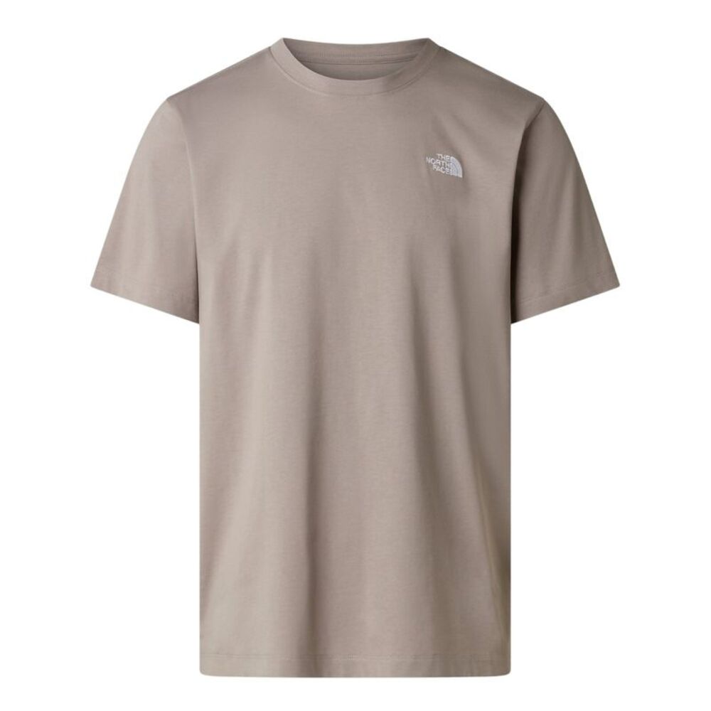 The North Face Mens Simple Dome Regular T-Shirt / Stone Grey